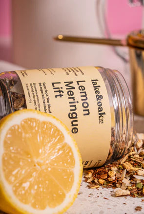 Lemon Meringue Lift - Superfood Tea Blend 300g-Lake Oak Tea