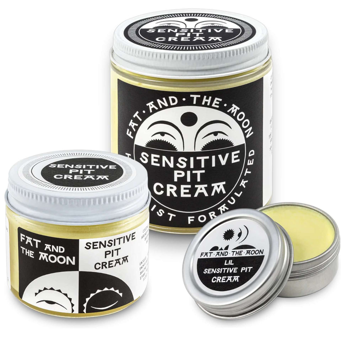 Sensitive Pit Cream Deodorant - Fat & The Moon