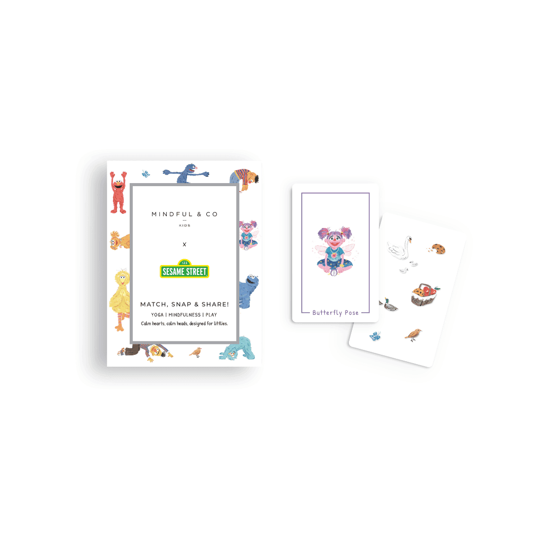 Sesame Street 3-in-1 Card Game featuring colorful card designs and fun character illustrations.