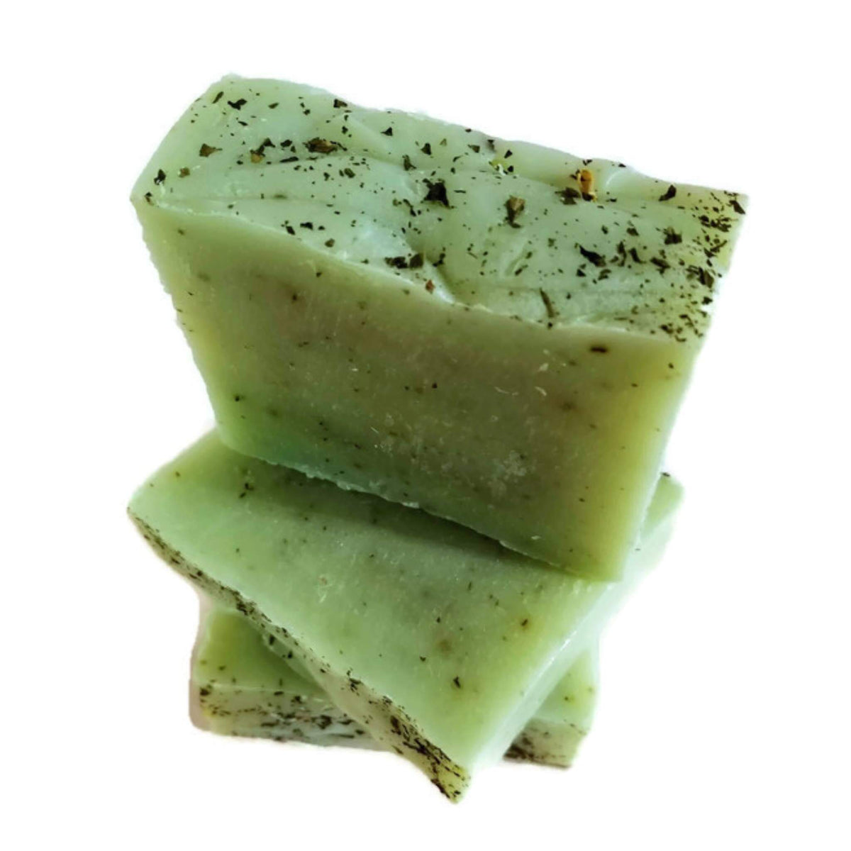 Spearmint Eucalyptus Bar Soap - Soap Boutique, artisan soap with spearmint and eucalyptus essential oils.