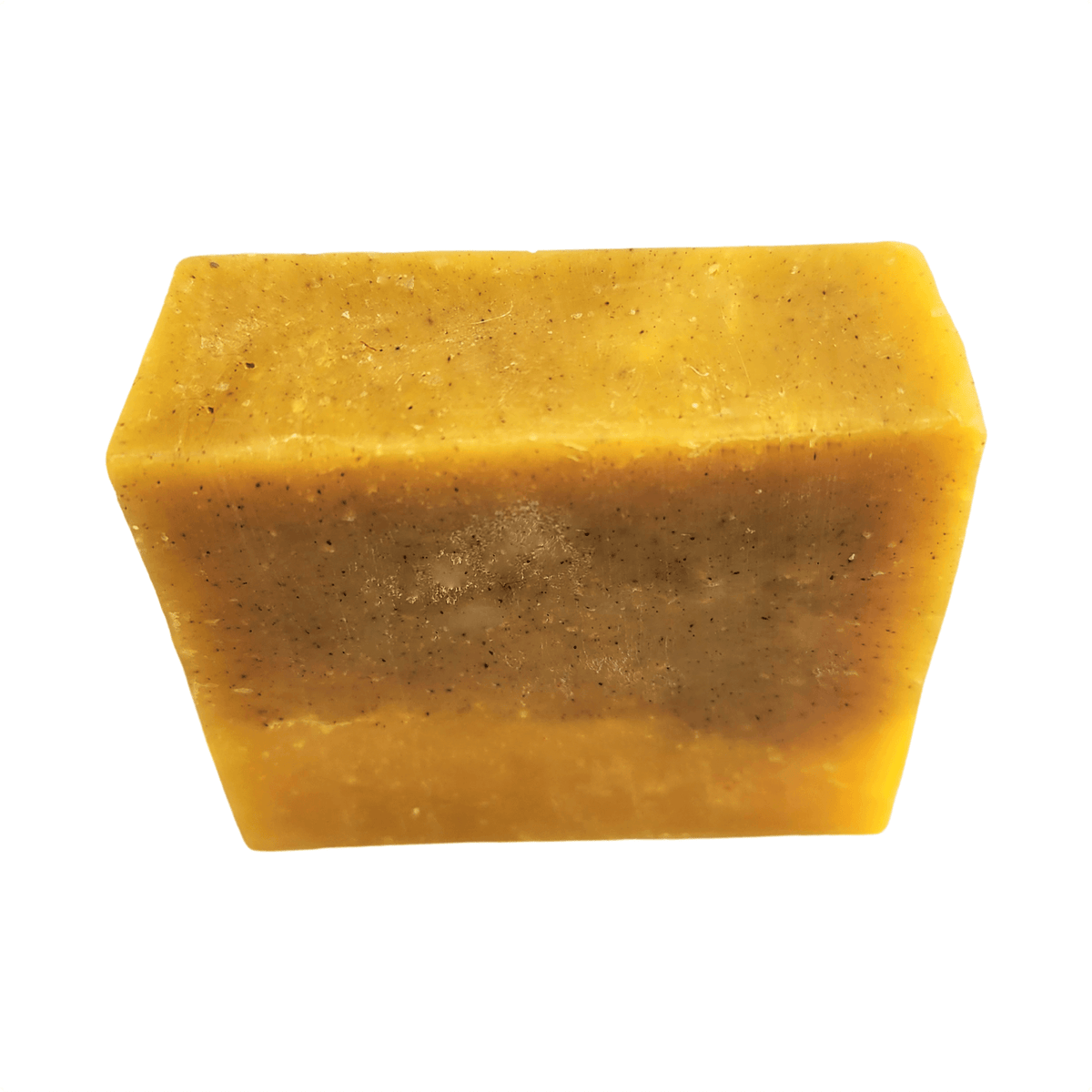 Sun Kissed Orange Soap Bar - Soap Boutique, handcrafted soap with a vibrant orange hue and gentle speckling.