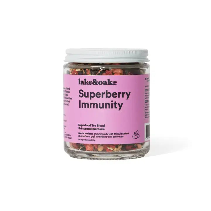 Superberry Immunity – Organic Herbal Superfood Tea Blend (80g) | Lake & Oak