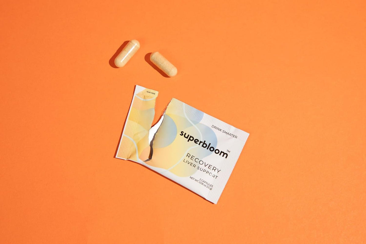Superbloom Recovery Liver Support | 10 Sachets / 20 Capsules