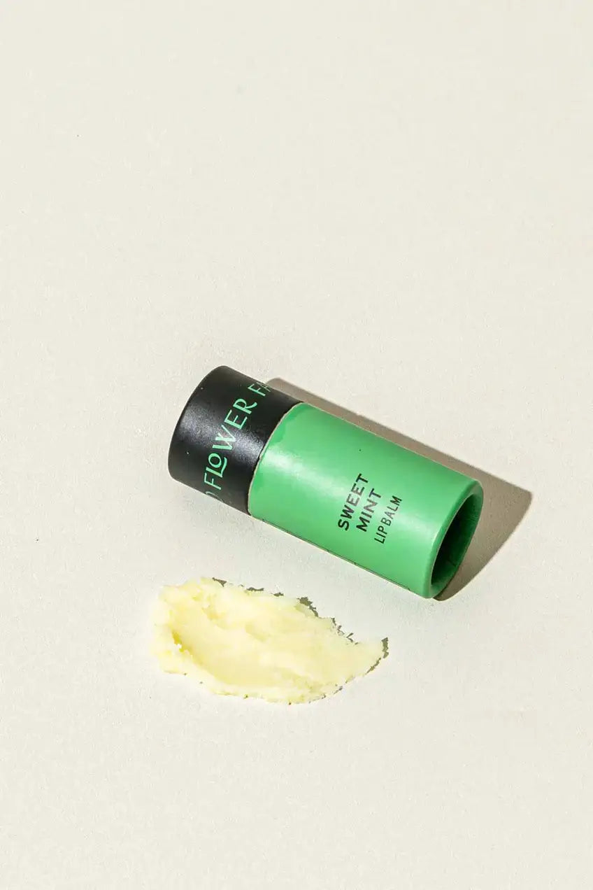 Sweet Mint Organic Lip Balm – 0.30oz | Good Flower Farm