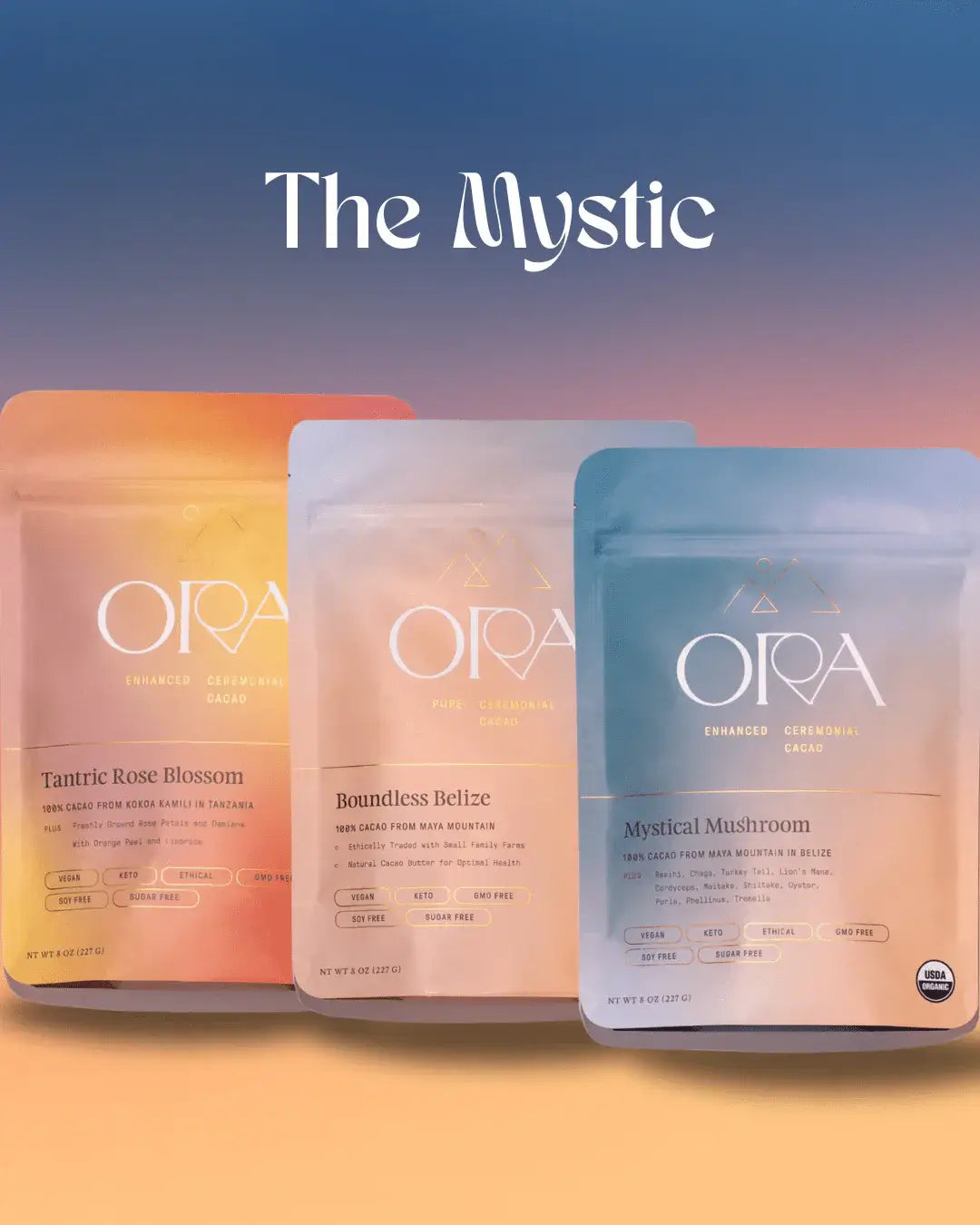 Tantric Rose Blossom - Enhanced 100% Pure Organic Ceremonial Cacao