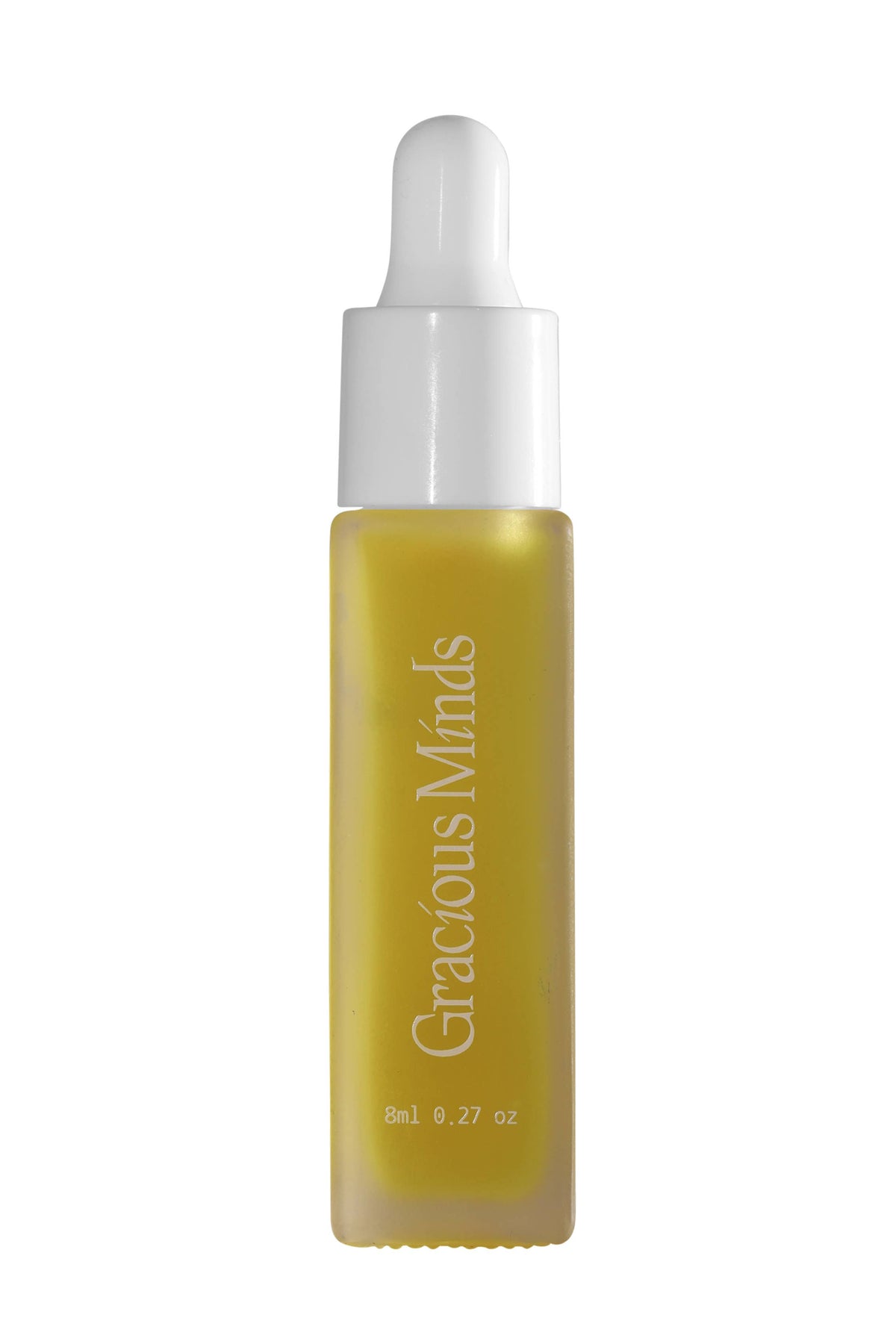 Gracious Minds oil dropper bottle as part of the holistic night skincare set for rejuvenating evening rituals.
