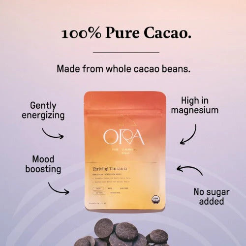 Ora Pure Organic Ceremonial Cacao - Thriving Tanzania