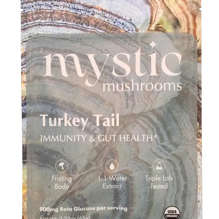 Turkey Tail Fruiting Body 1:1 Water Extracted & Organic – ORA Cacao