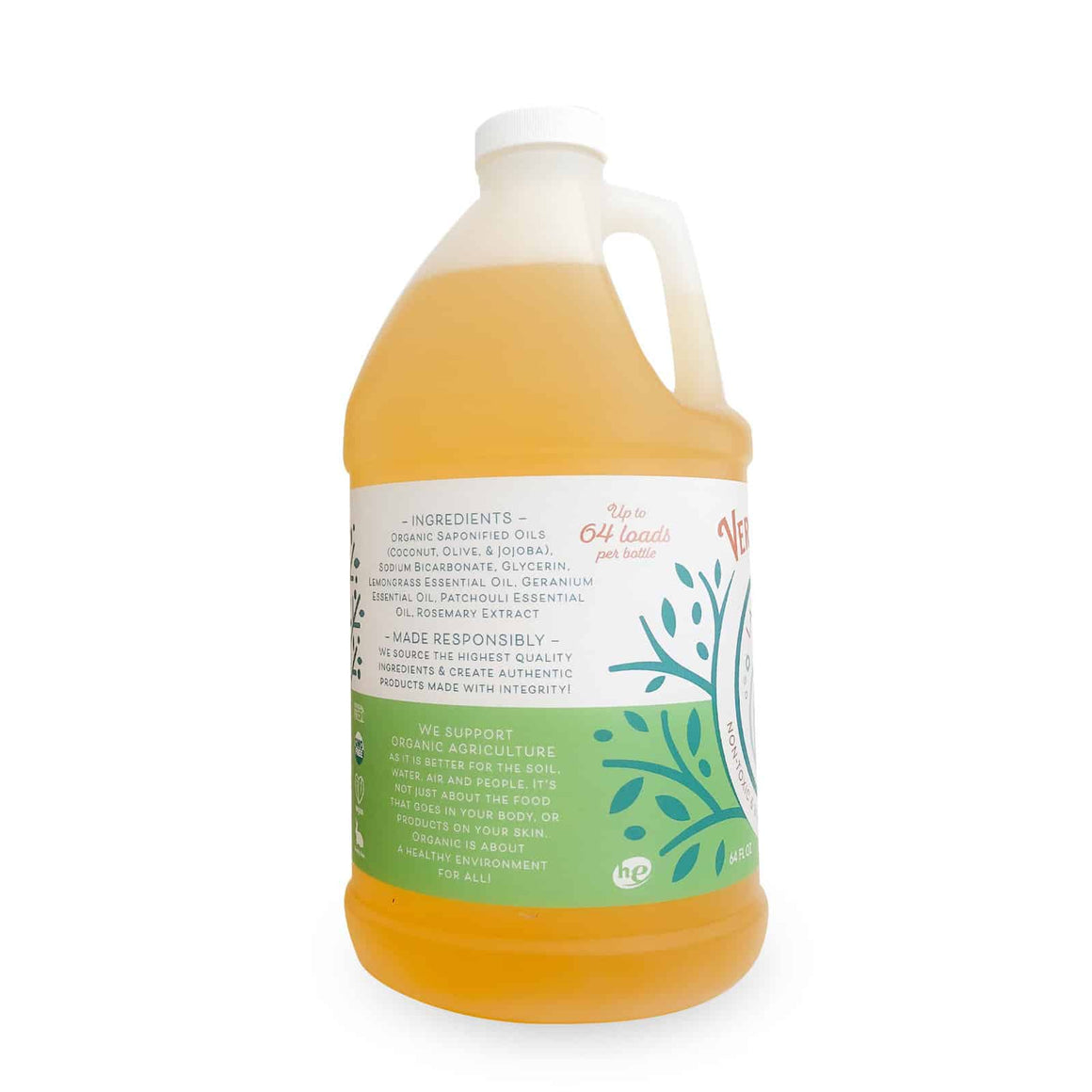 Spring Breeze Laundry Soap 64oz / 1.89 litre - Vermont Soap