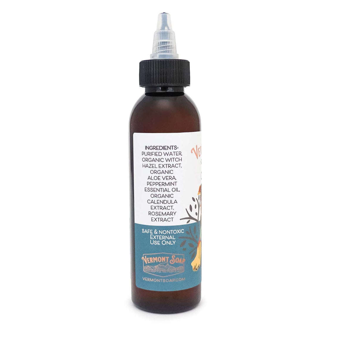 Pet Ear Cleaner 4oz - Vermont Soap