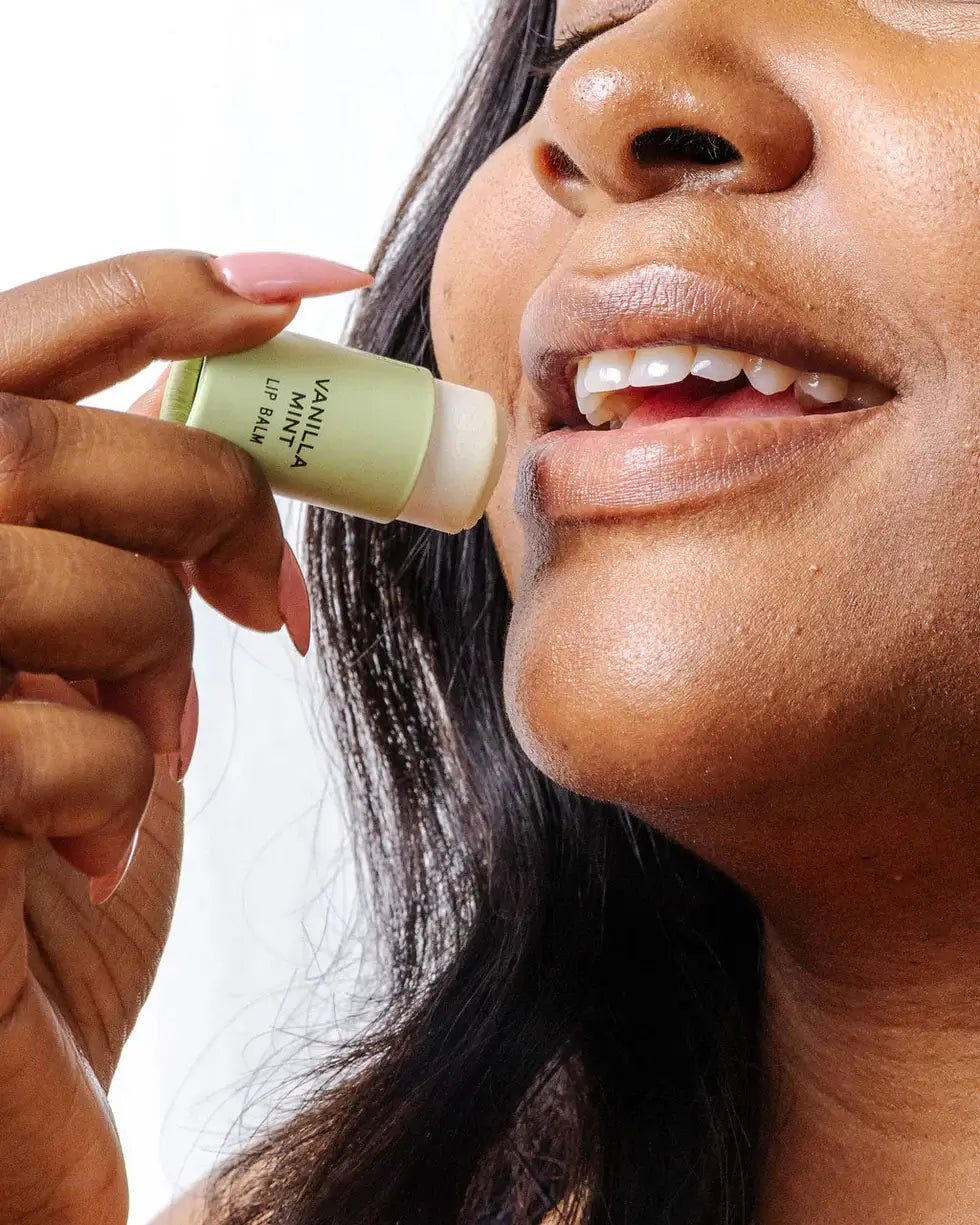 Vanilla Mint Organic Lip Balm – 0.30oz | Good Flower Farm