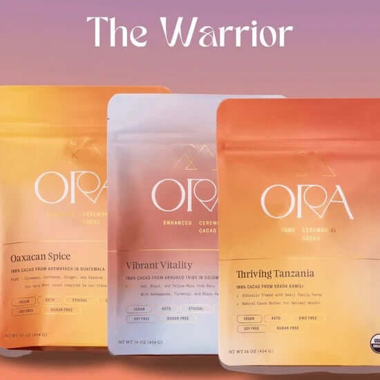 Vibrant Vitality - Enhanced 100% Pure Organic Ceremonial Cacao