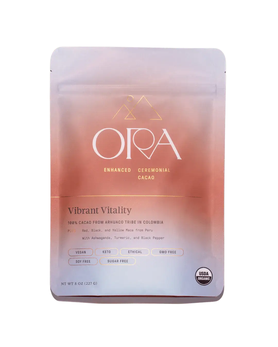 Vibrant Vitality - Enhanced 100% Pure Organic Ceremonial Cacao