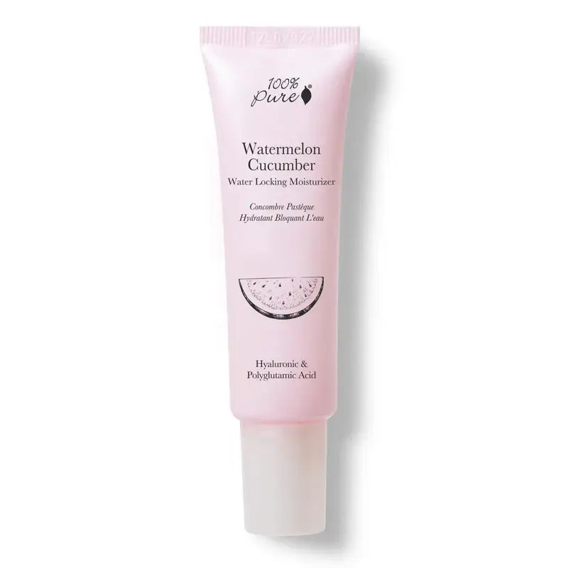 Watermelon + Cucumber Water Locking Moisturiser - 100% Pure