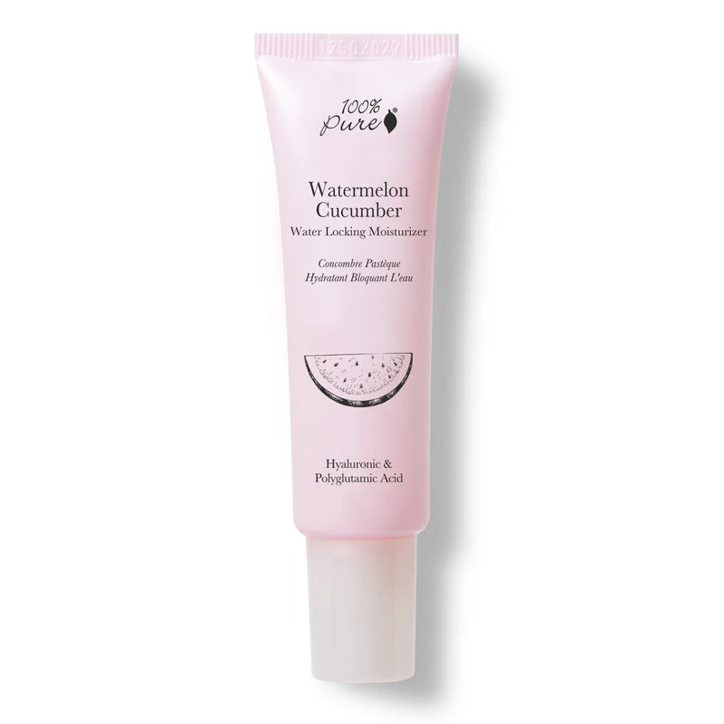 Watermelon + Cucumber Water Locking Moisturiser - 100% Pure