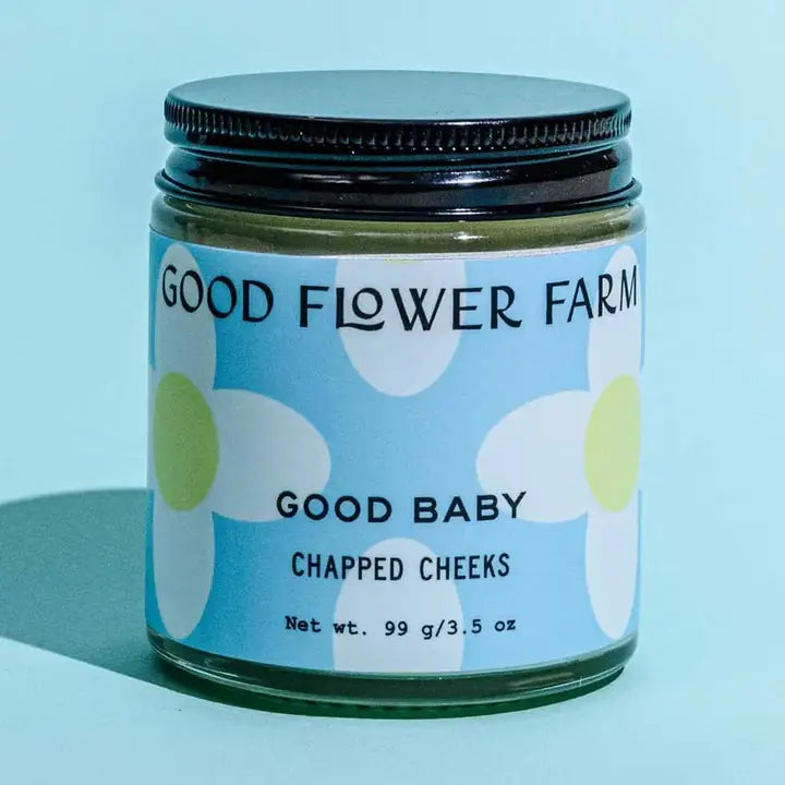Good Baby Chapped Cheeks Natural Diaper Balm 3.5oz-Good Flower Farm