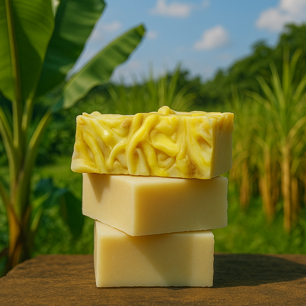 Banana Sugarcane Soap Bar