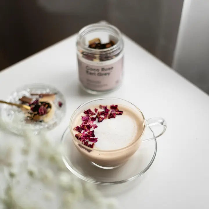 Coco Rose Earl Grey - Superfood Tea Blend 226.8g-Lake Oak Tea