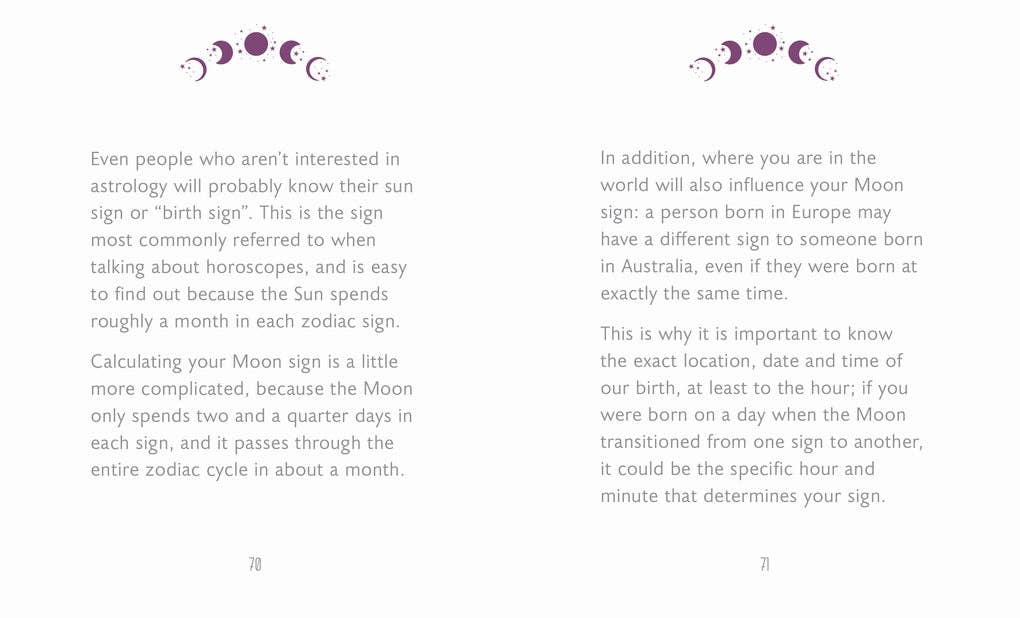 The Little Book of Moon Magic by OH (Hardback)