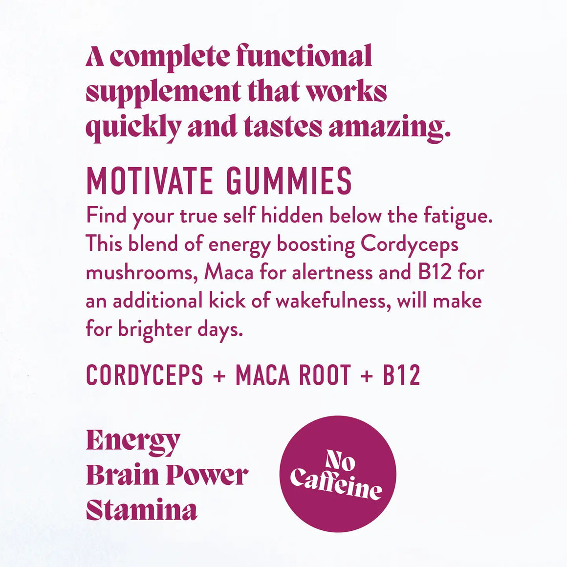 Motivate Mushroom Gummies –  Microjoy