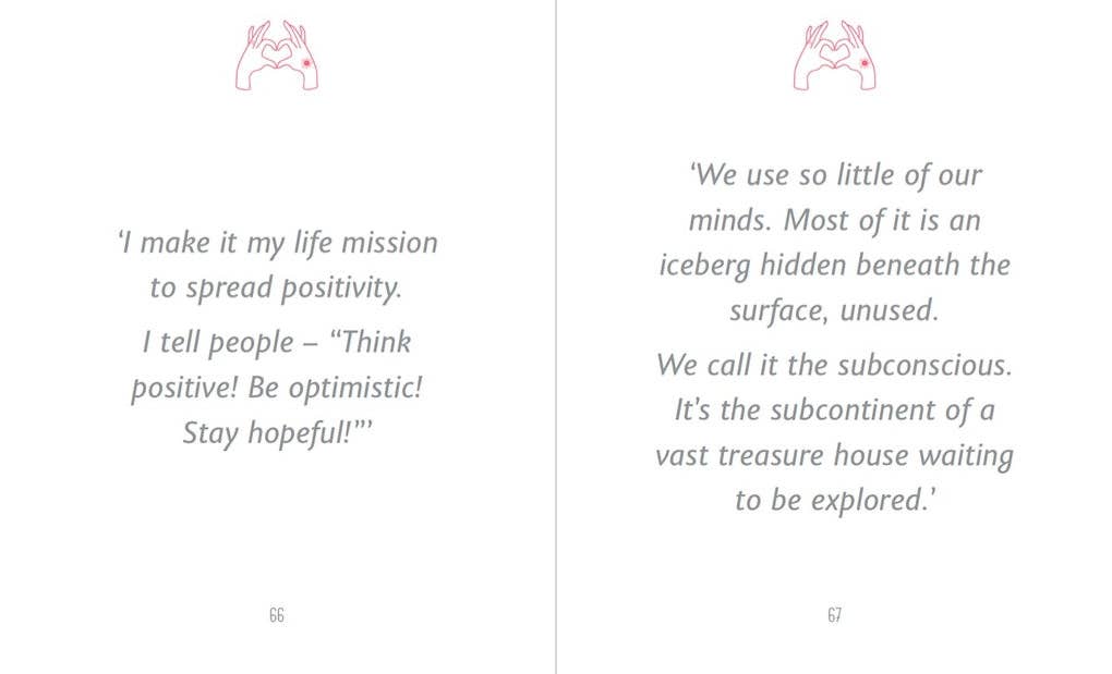 The Little Book of Affirmations by OH (Hardback)