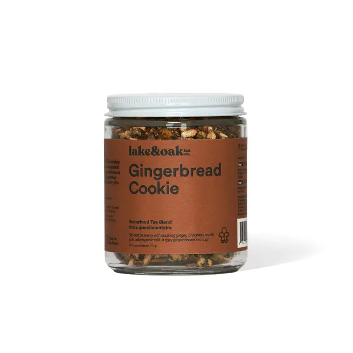 Gingerbread Cookie - Superfood Tea Blend 300g-Lake Oak Tea