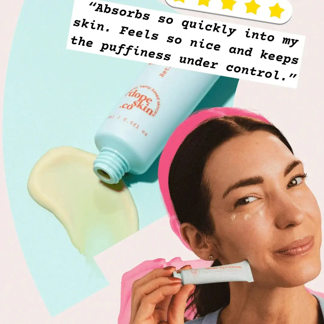 Retinol Eye Cream with Vitamin C -  Dope Skin