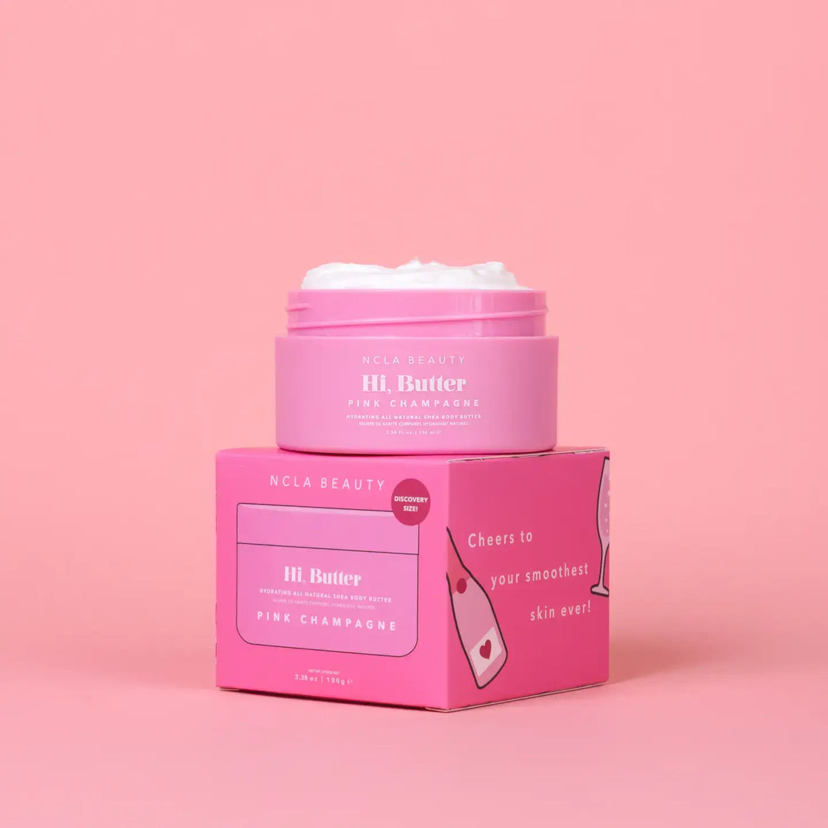 Hi, Butter Shea Body Butter - Pink Champagne Discovery Size