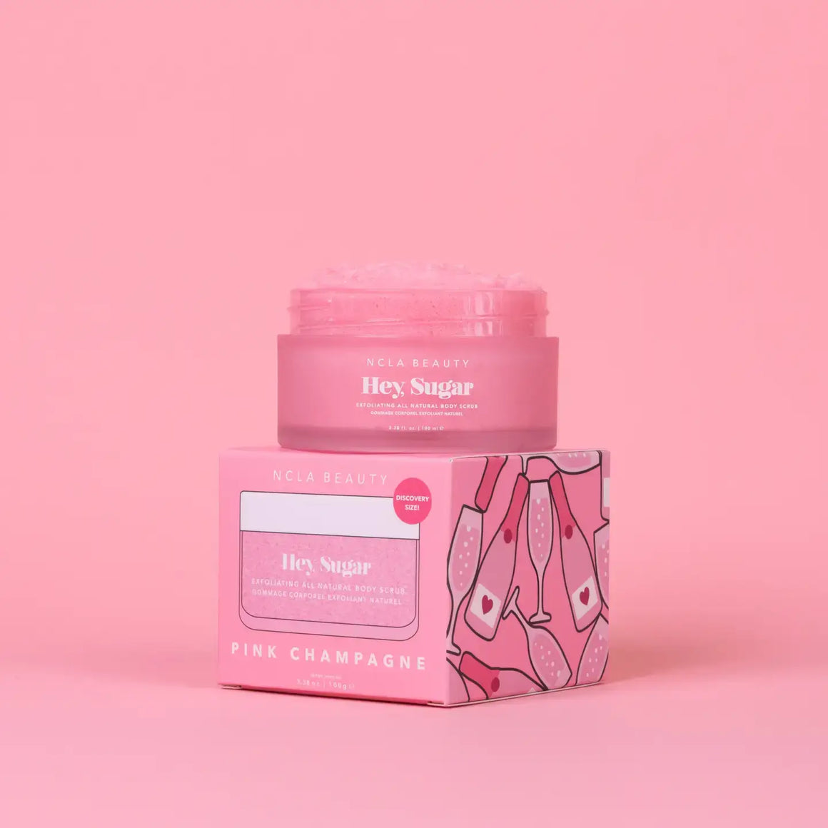 Hey, Sugar Body Scrub - Pink Champagne Discovery Size