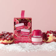 Ornament Mini - Frosted Pomegranate Lip Scrub + Balm Set