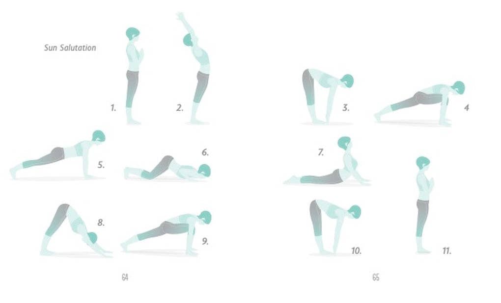 The Little Book of Yoga by Fiona Channon (Hardback)