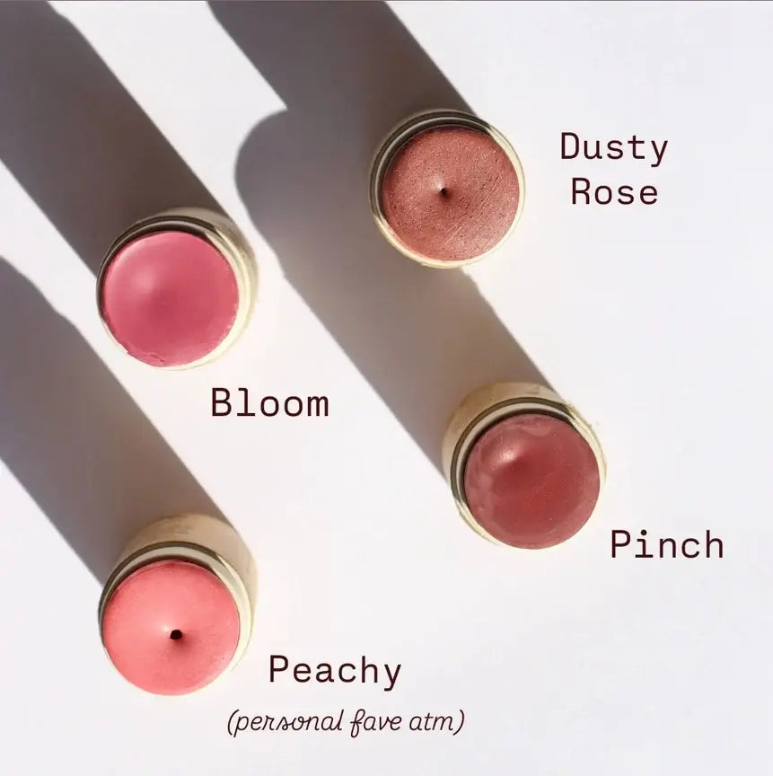 Creamy Vegan Blush Stick - Dusty Rose 14g-River Organics-Live in the Light Naturally Ltd