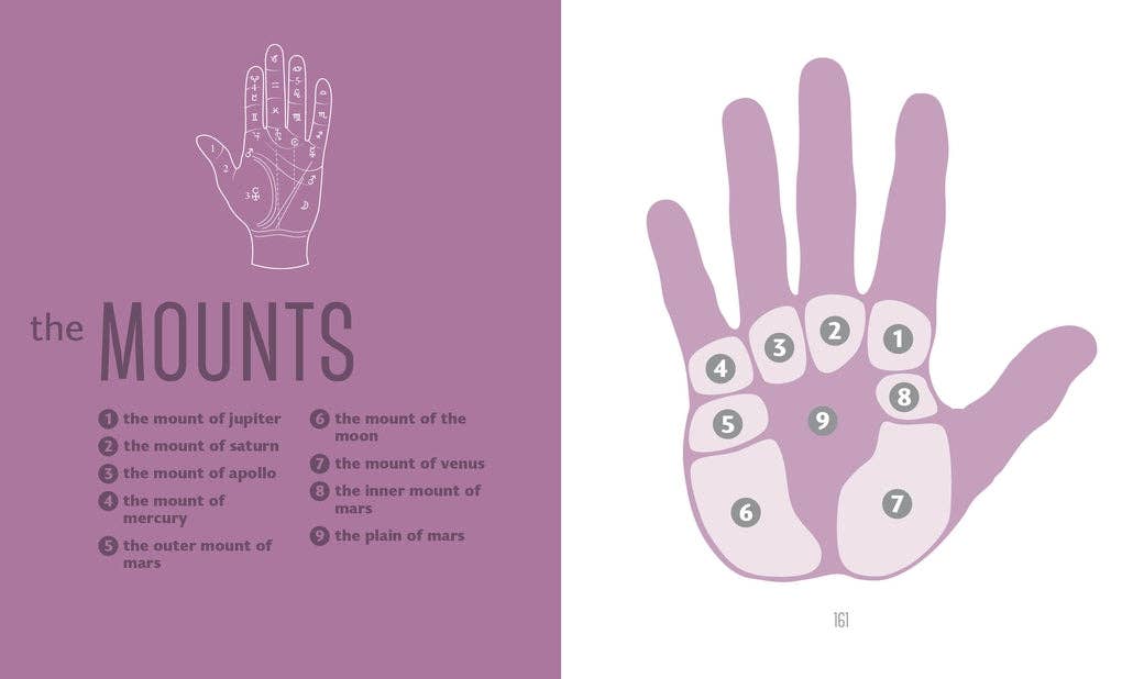 The Little Book of Palmistry by Orange Hippo! (Hardback)