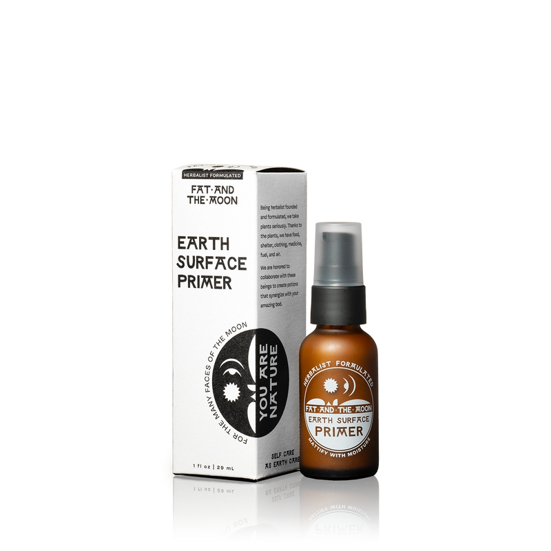 Earth Surface Primer bottle and carton