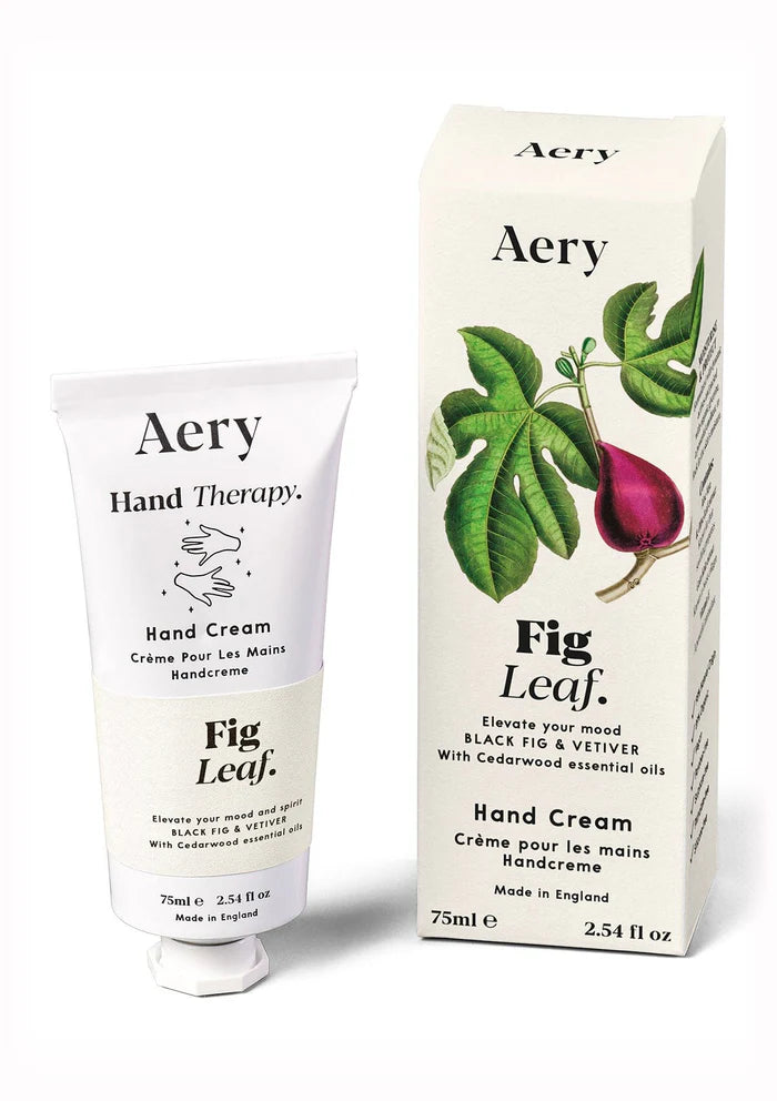 Fig Leaf Hand Cream - Black Fig Vetiver and Cedarwood