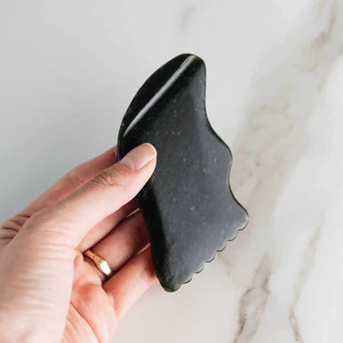 Black Nephrite Gua Sha Lifting Tool - Annmarie Skincare