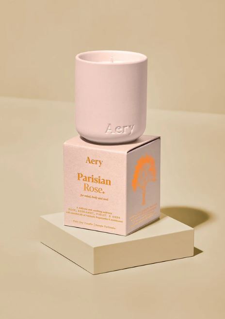 Parisian Rose Mini Candle - Aery Living