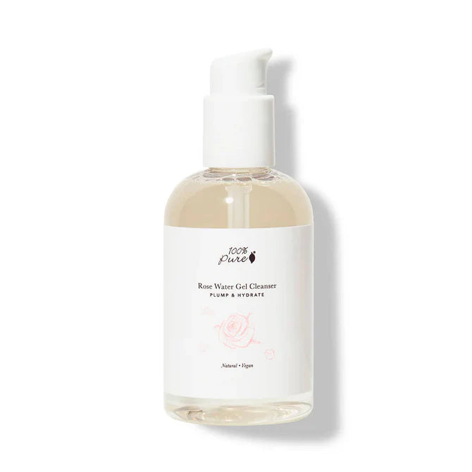 Rose Water Gel Cleanser 118ml 100% Pure