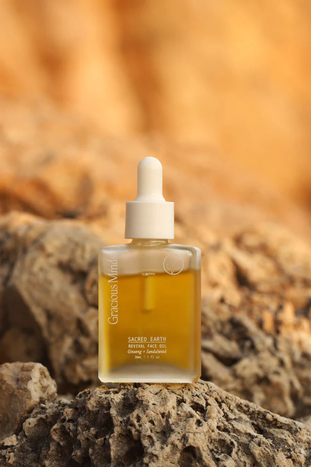 Sacred Earth Sandalwood Revival Face Oil 30ml-Gracious Minds