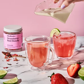 Strawberry Beet Beauty- Superfood Tea Blend 226.8g-Lake Oak Tea