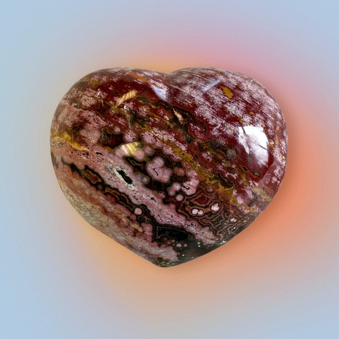 Ocean Jasper Hearts - Ethically Sourced