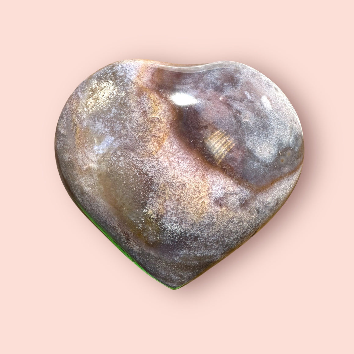 Ocean Jasper Hearts - Ethically Sourced