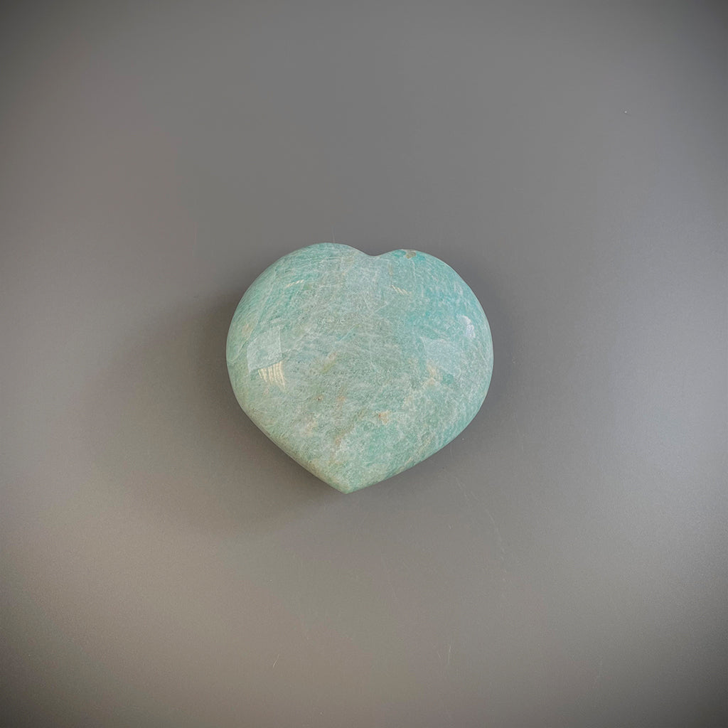 Amazonite Hearts - Large Ethically Sourced