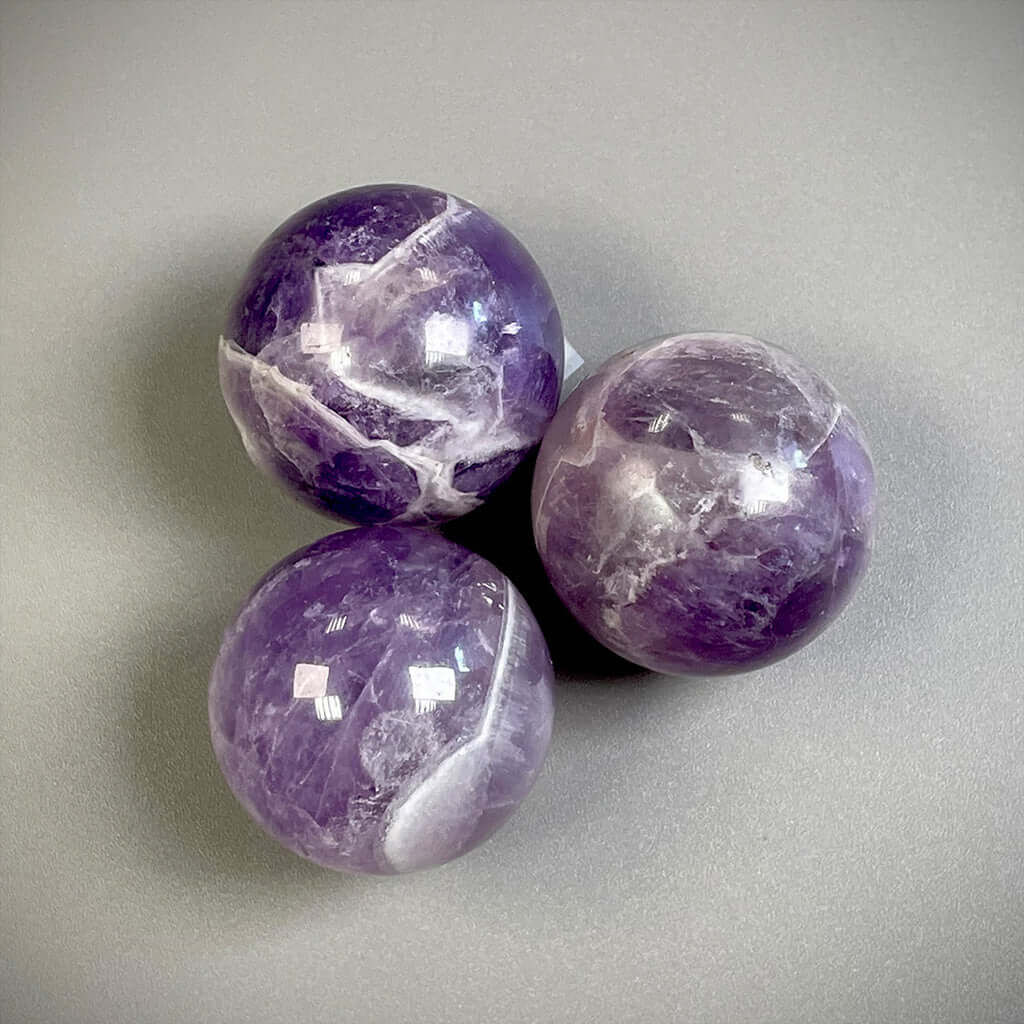 Amethyst Crystal Balls