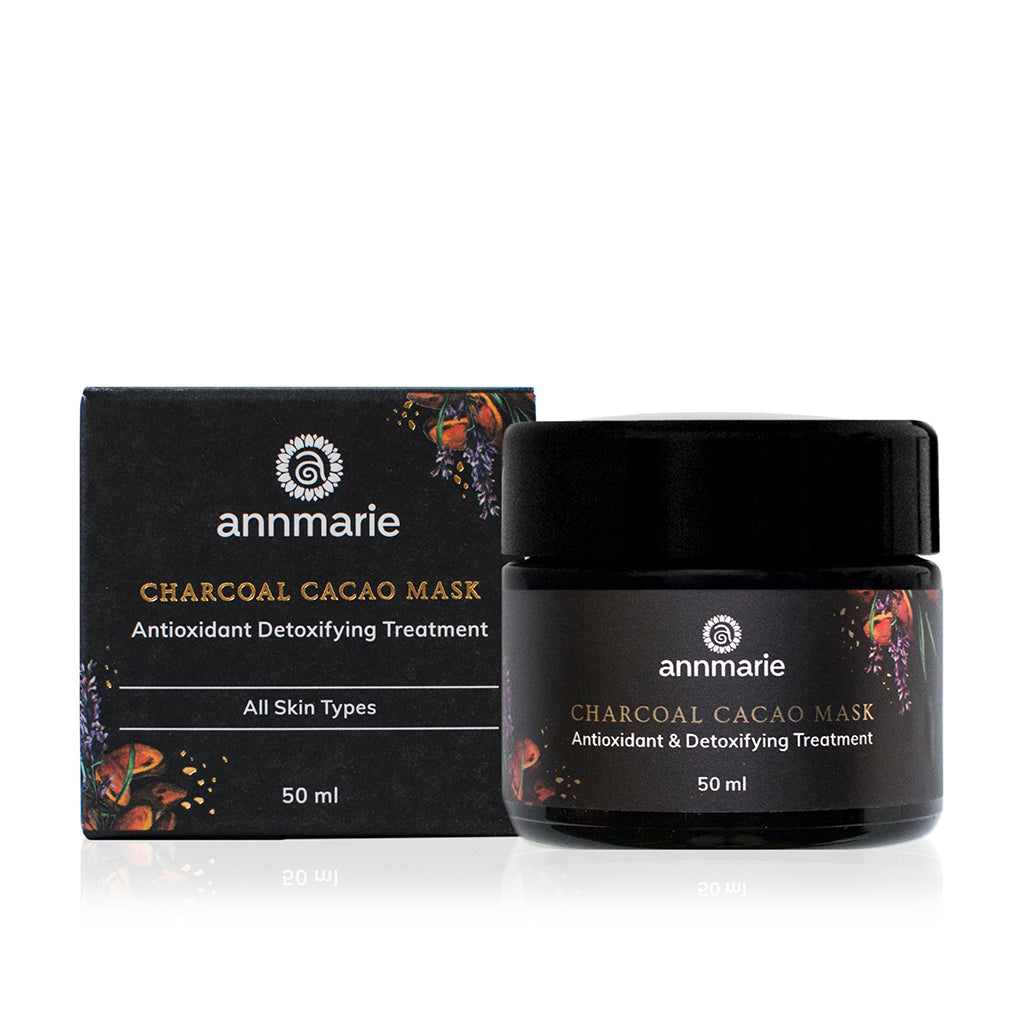 Charcoal Cacao Mask 50ml - Annemarie Skin Care