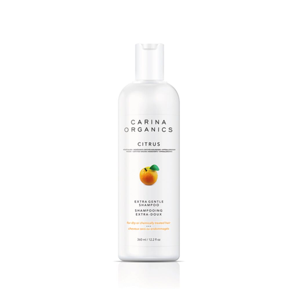 Citrus Extra Gentle Shampoo 360ml-Carina Organics-Live in the Light