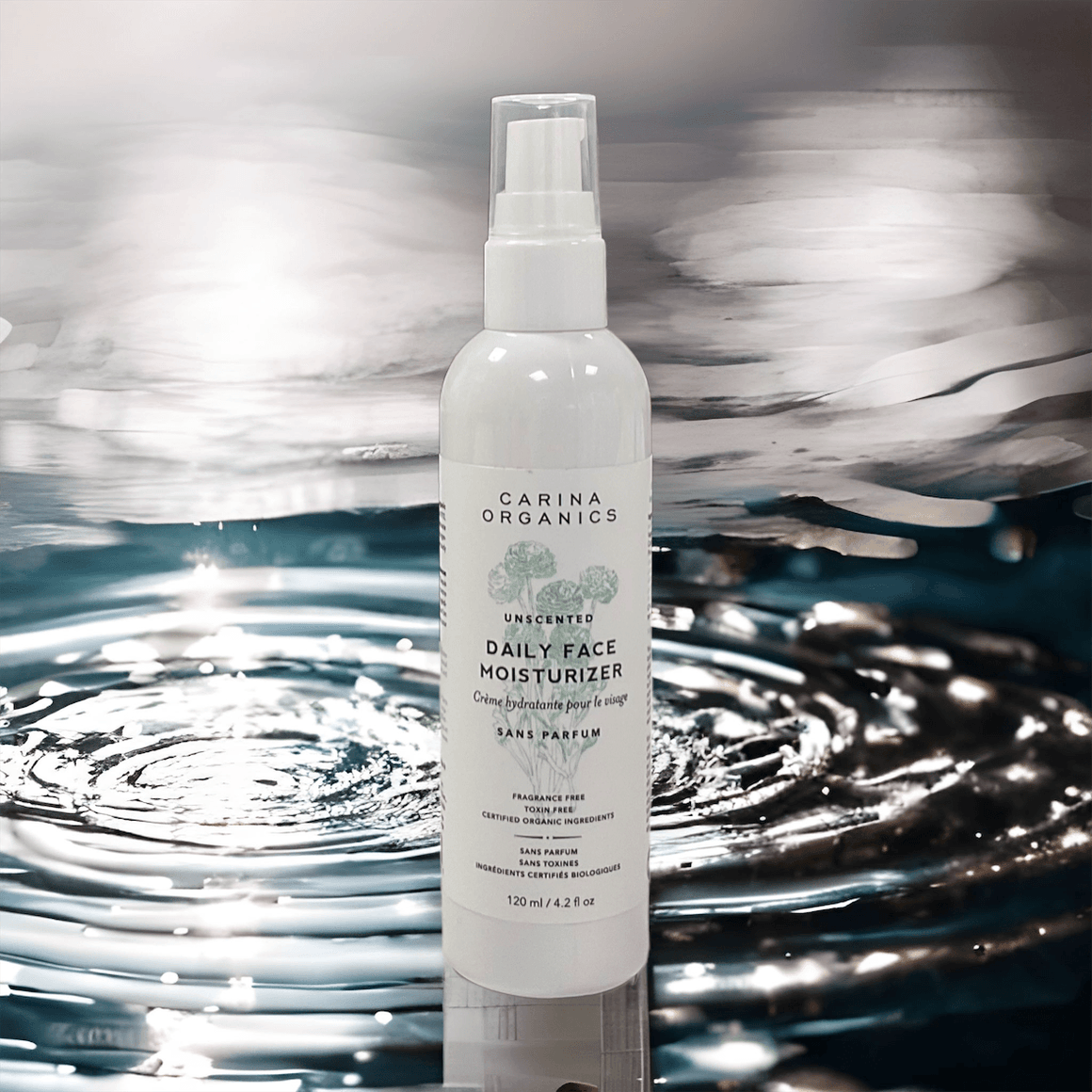 Daily Face Moisturiser 120ml - Carina Organics