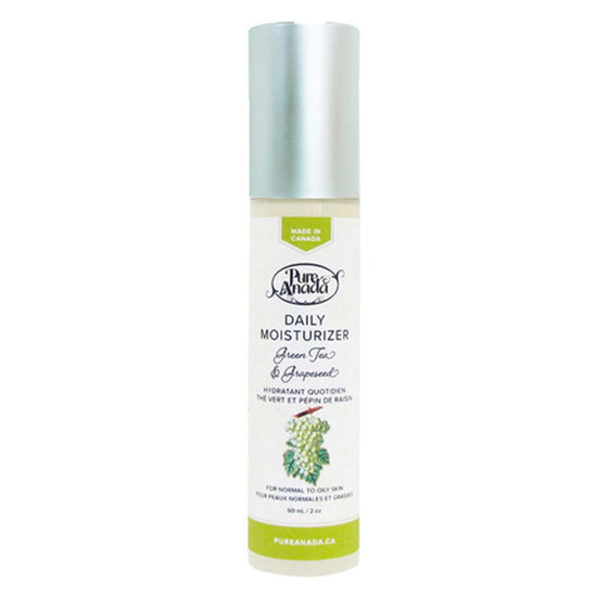 Daily Moisturiser - Green Tea & Grapeseed 60ml-PureAnada-Live in the Light