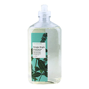 Delight Bright - Natural Dish Soap (2 x Concentrate) Peppermint Rosemary 16oz/ 475ml