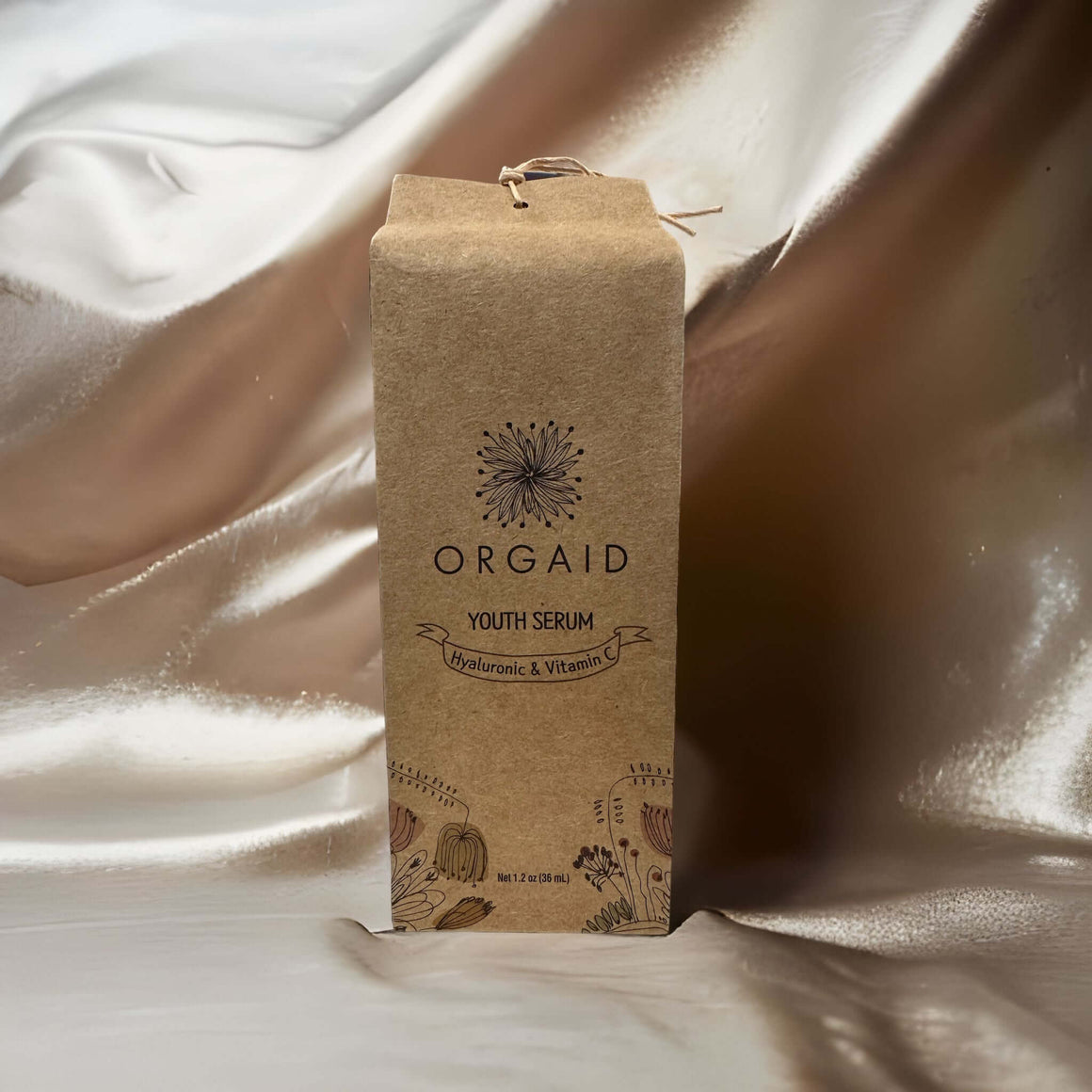 Face Serum Orgaid Youth - Hyaluronic Acid & Vitamin C - 35ml